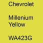 Preview: Chevrolet, Millenium Yellow, WA423G.